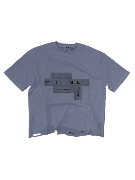 Sports Program Tee — white, product shot